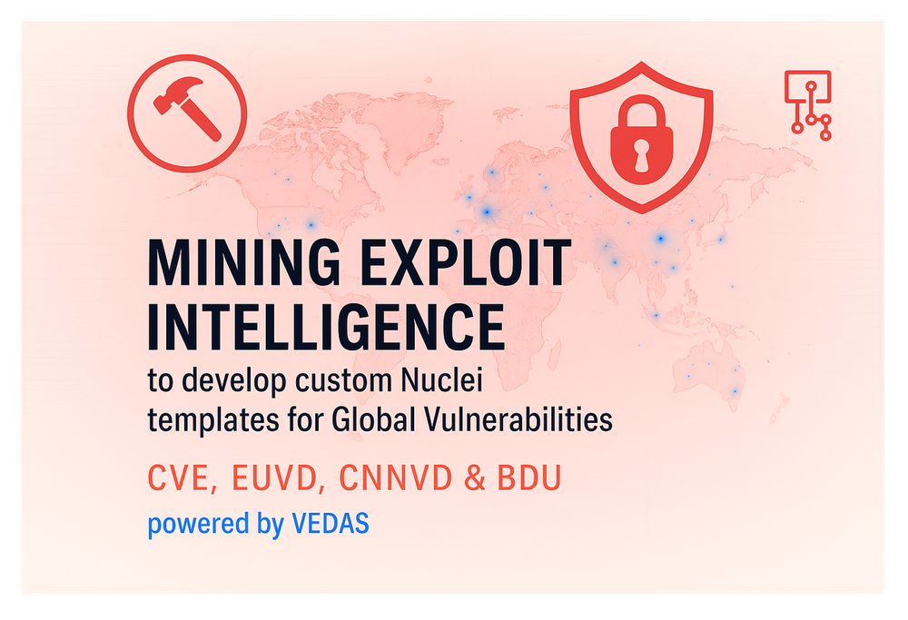 Mining Exploit Intelligence to develop custom Nuclei templates for CVE, EUVD, CNNVD & BDU.